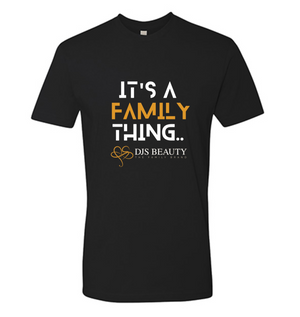 "Its a Family Thing" Block Print T-shirt